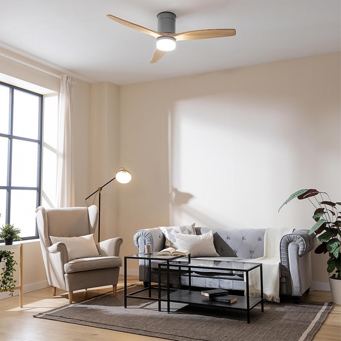 Ανεμιστήρας Οροφής 2 Σε 1 40 W DC | 132 cm